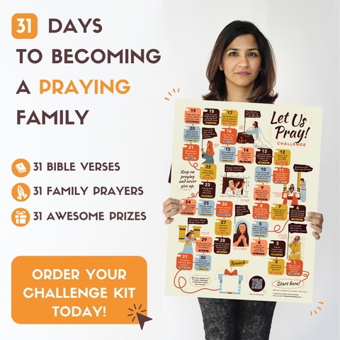 Let Us Pray! family challenge - DIY version