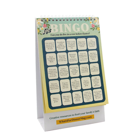 2025 Lent Adventures Table-top Calendar