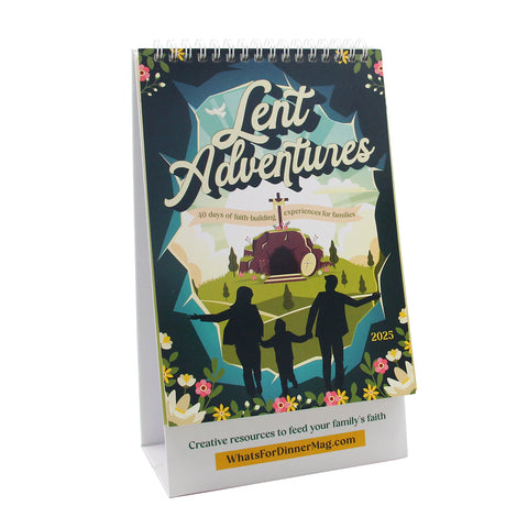 2025 Lent Adventures Table-top Calendar